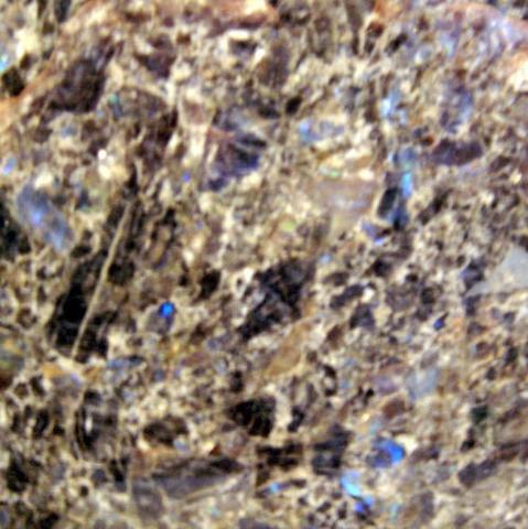 20133 Spectrolite Blue, 30½x30½x1cm, granit