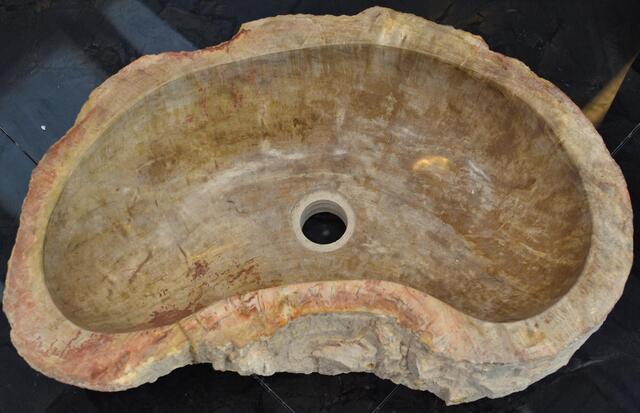 1098 Fossil Wood .Antik Brown Eksklusiv Håndlavet