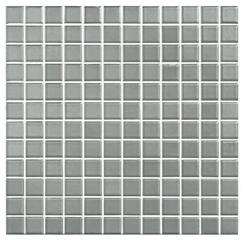 39004 23x23mm Silver mat