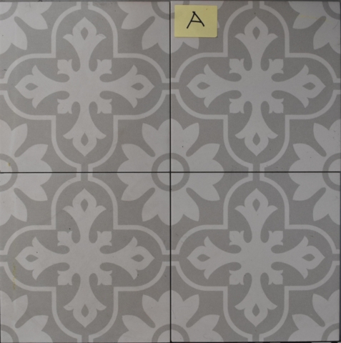1050A 20x20cm  Decorflise Motiv A - 298,-/m2
