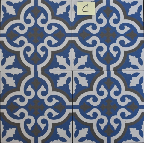 1050C 20x20cm  Decorflise Motiv C - 298,-/m2