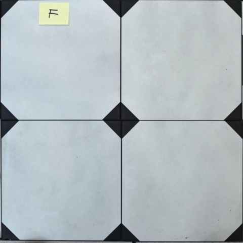1050F 20x20cm  Decorflise Motiv F - 298,-/m2