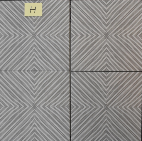 1050H 20x20cm  Decorflise Motiv H - 298,-/m2