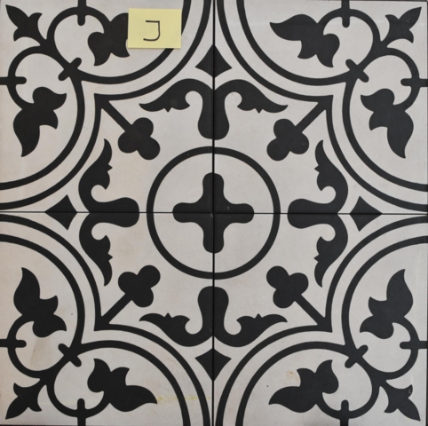 1050J 20x20cm  Decorflise Motiv J - 298,-/m2