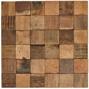 39250 Mosaik 3x3cm, tykkels 8-10mm Wood Forest Karachi