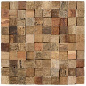 39251 Mosaik 5x5 cm, tykkels 8-12mm Wood Forest Tokio
