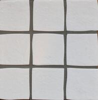 40182 10x10cm Rustico hvid -semi blank 10x10cm